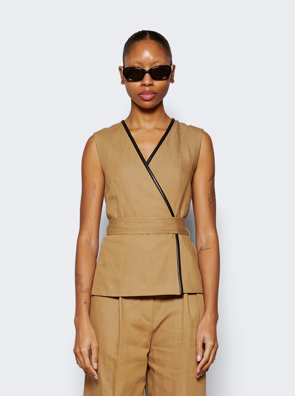 Women | Proenza Schouler | Elliot Top Hazelnut | Tan