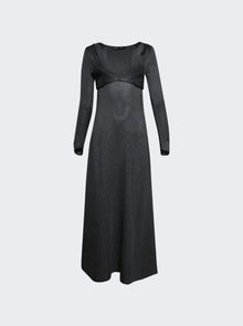 Women | Proenza Schouler | Nalani Dress In Lacqured Viscose Slate
