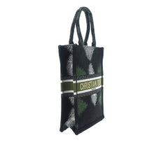 Dior | Pre-Owned Tie Dye Vertical Book Tote | Green/Dark Green