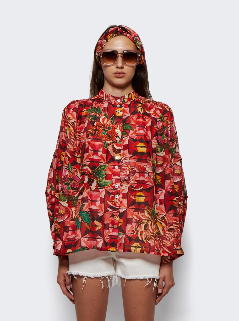 Women | Chufy | Bunnie Blouse | Zuiba Red