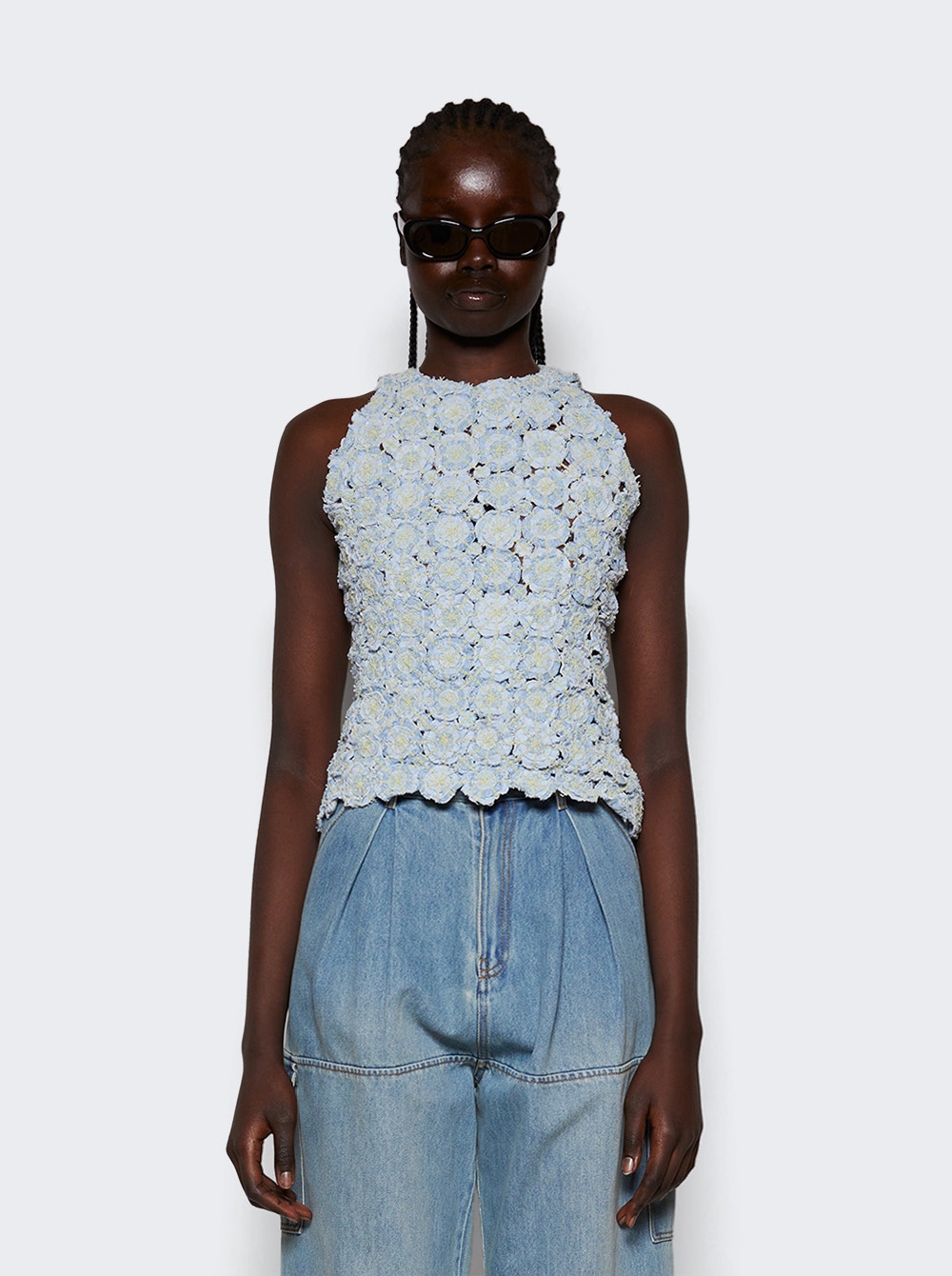 Women | Roberta Einer | Denim Angel Top | Blue
