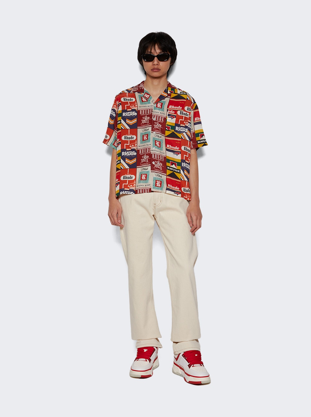 Men | Rhude | Raw 90s Denim | Cream