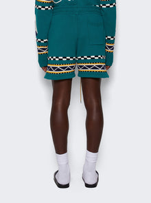 Men | Rhude | Bateau Short | Emerald & Crème