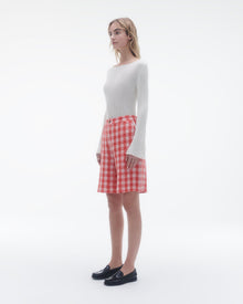 Gingham Bermuda Short | Cherry Combo