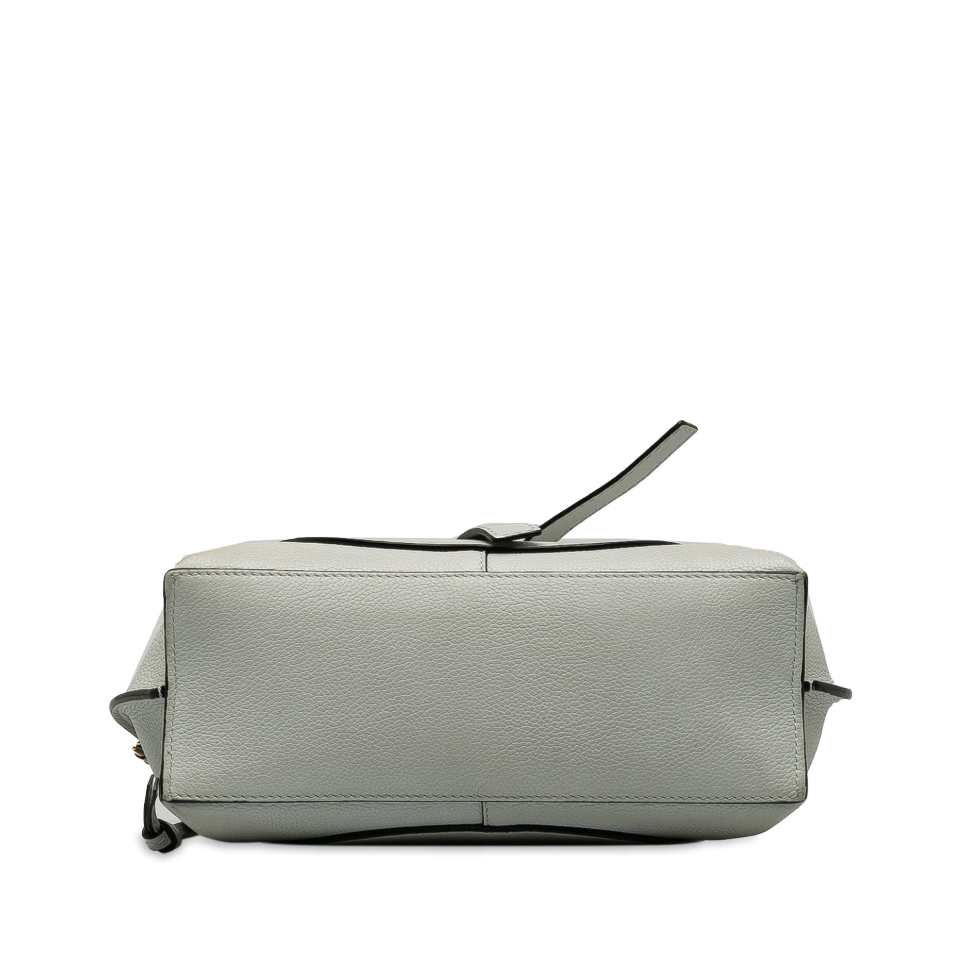 Loewe | Pre-Owned Mini Gate Top Handle Satchel | Gray/Light Gray