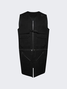 Men | Rick Owens | Utility Vest | Black