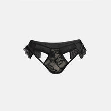 OW Collection ROSETTE Thong Account 002 - Black Caviar