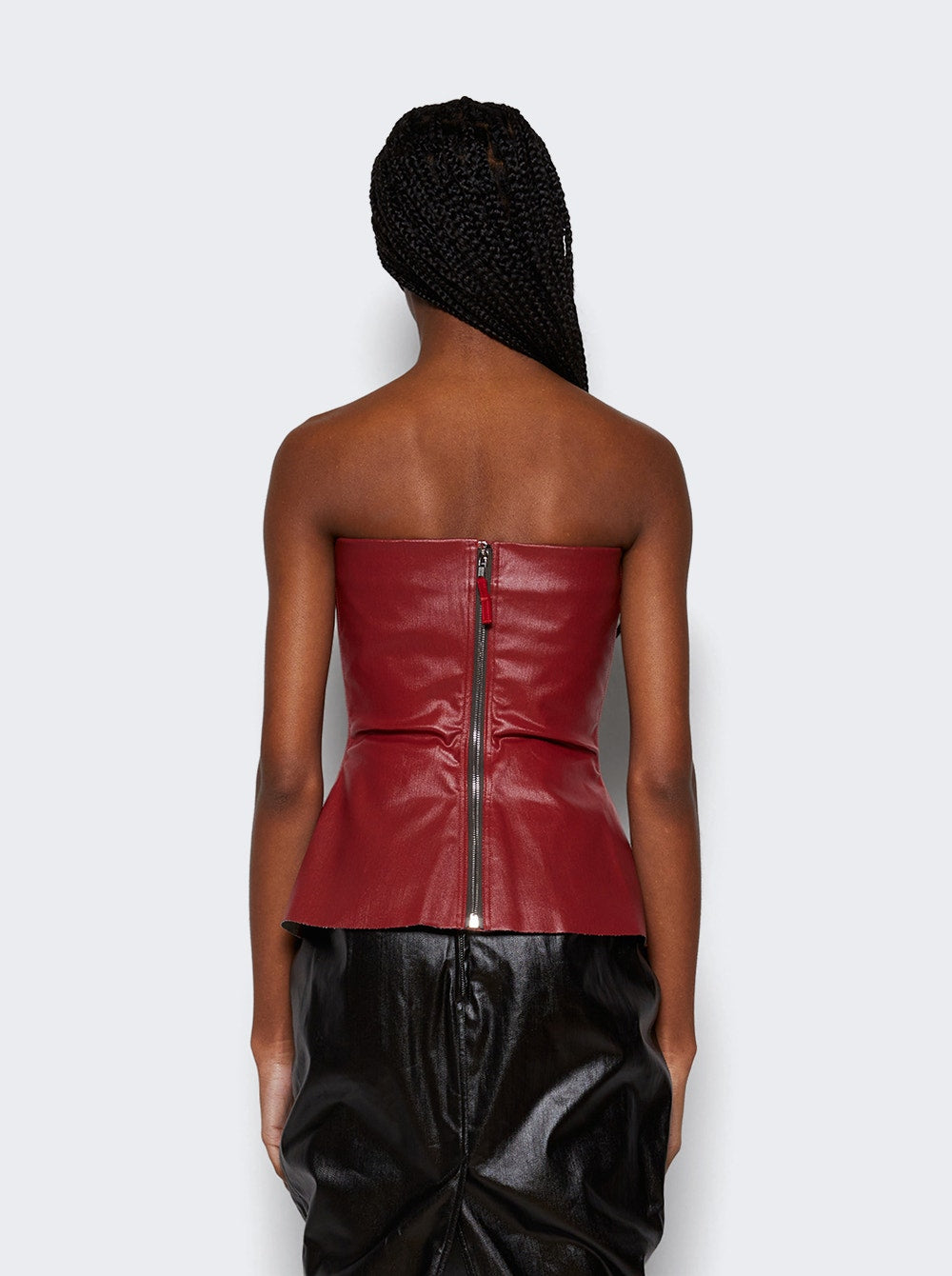 Rick Owens | Bustier Sleeveless Top Cardinal | Red