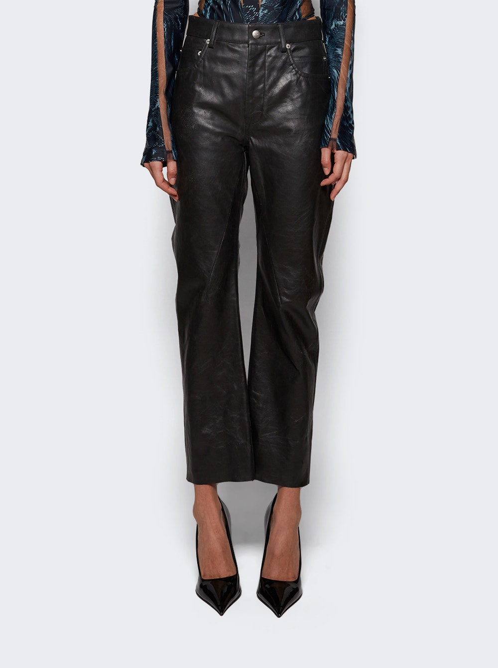 Women | Rick Owens | Detroit Cut Pants | Black