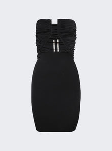 Women | Rick Owens | Jersey Prong Mini Dress | Black