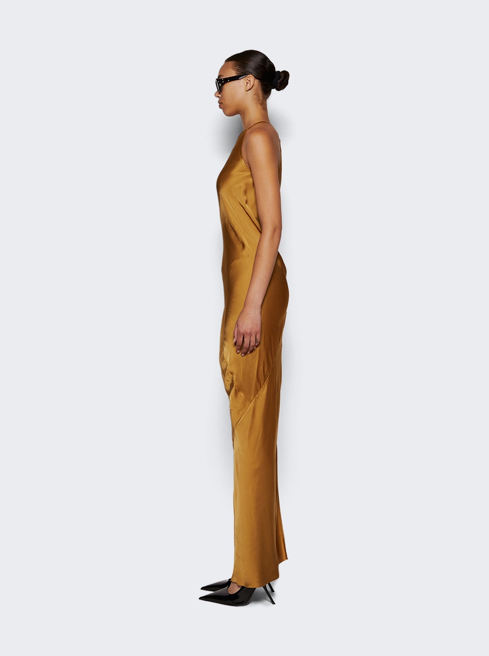 Women | Rick Owens | Taco One-shoulder Tie-embellished Dress | Honey