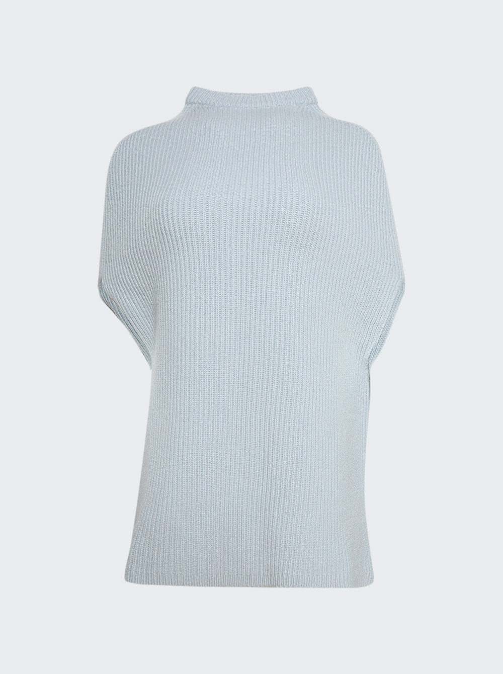 Rick Owens | Crater Turtleneck | Pale Blue