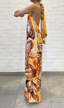 Rococo Sand | Cress Viscose Satin Jumpsuit | Beige