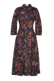 Raya Dress | Blue Vine Blooms