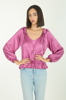 Romane Top | Plum