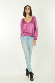 Romane Top | Plum