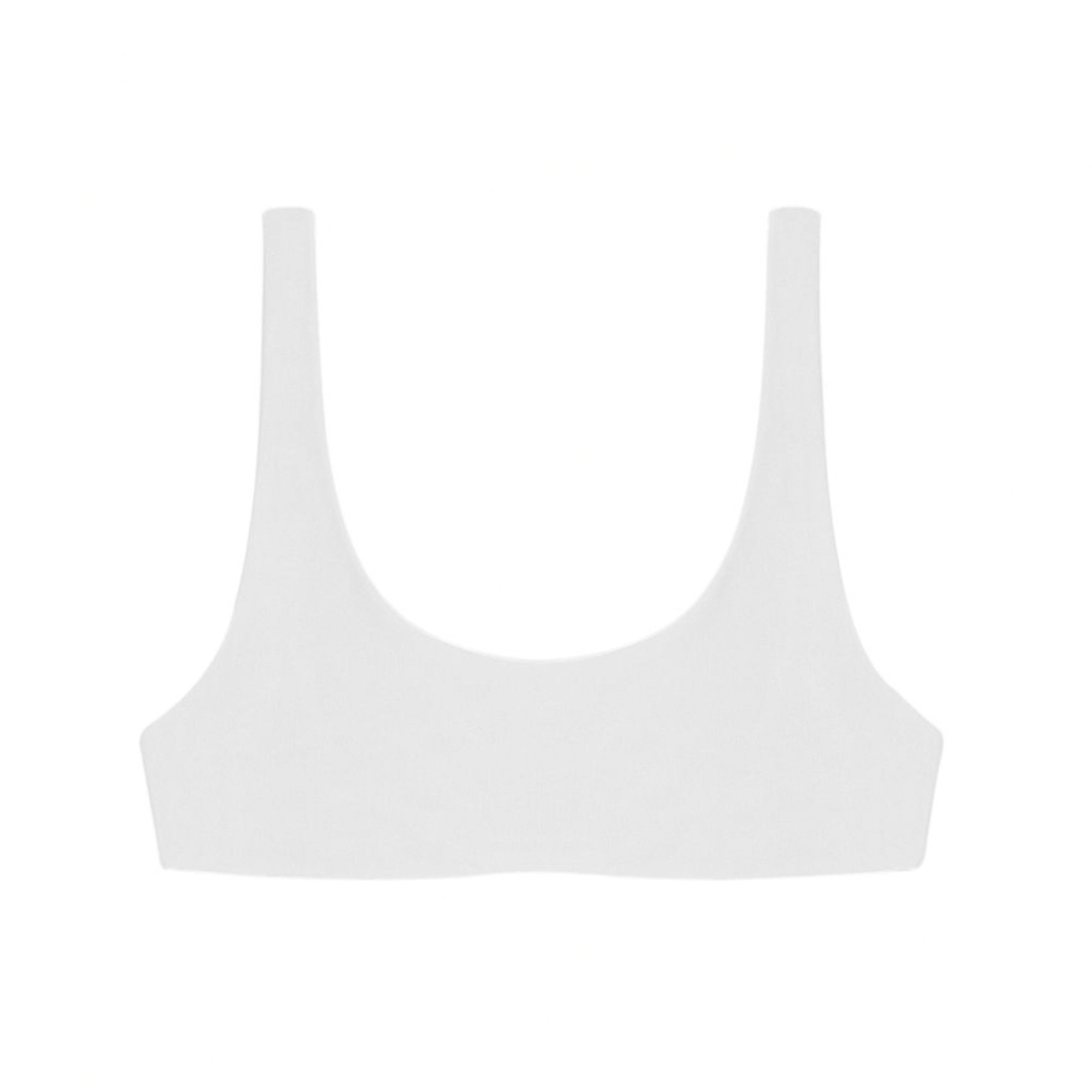 Rounded Edges Top | White Matte