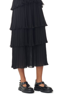 Everyday Buckle Mary Jane Tonal Naplack | Black/Black