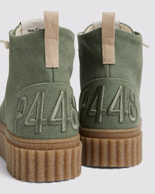 Women | Creeper Hi Olive Canvas | Green