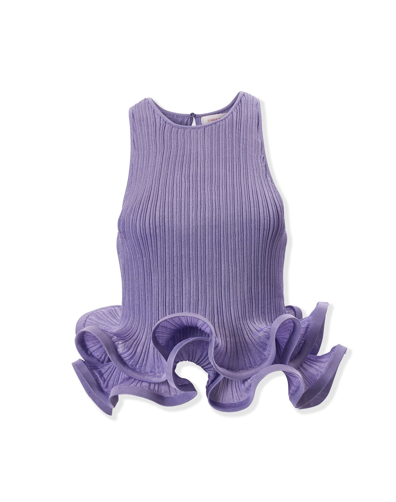 Sleeveless Tiered Ruffle Hem Top | Violeta