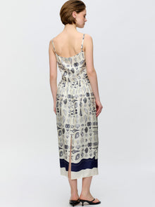 Samantha  Print Dress | Blue Print