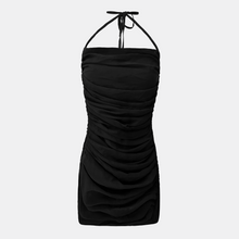 OW Collection SANDY Chiffon Tie Top Account 002 - Black Caviar