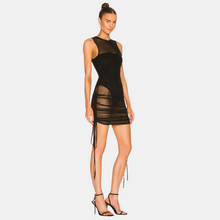 OW Collection SANDY Cover Up Account 002 - Black Caviar