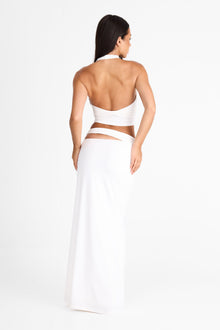 Violette Maxi Skirt | White