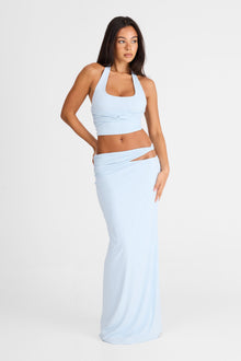 Violette Maxi Skirt | Blue
