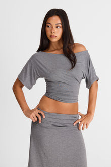Lorelei Top | Grey Marle
