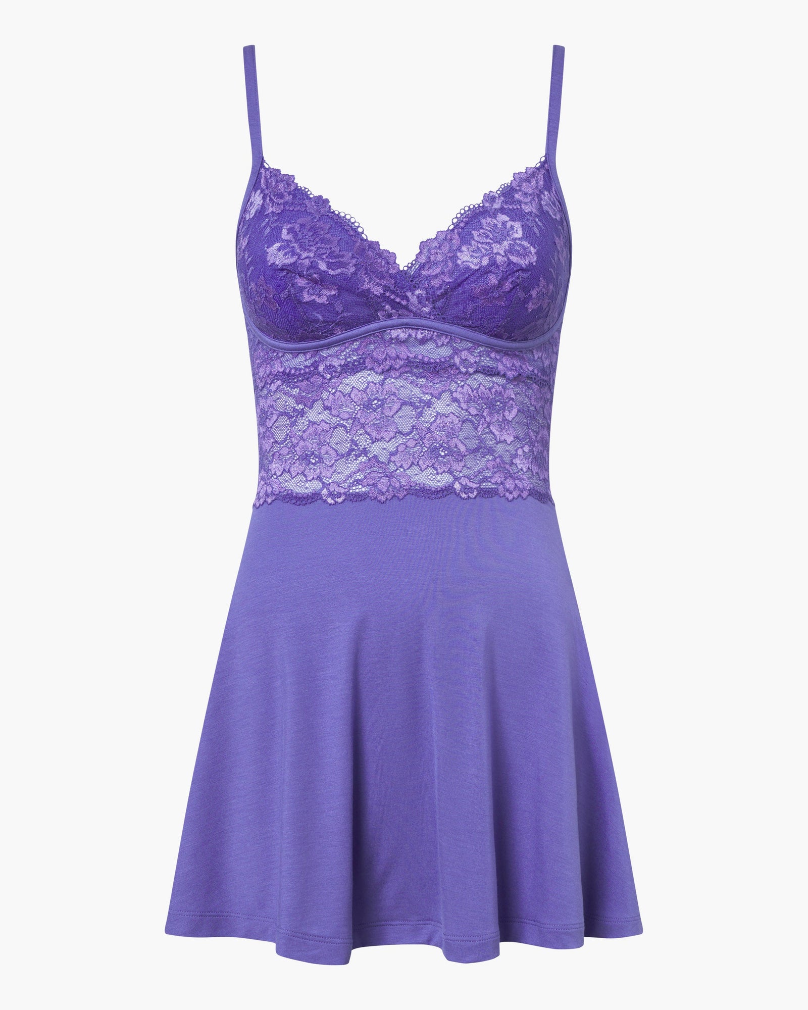 Purple Set - Savona Chemise & G-String Set