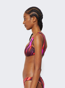 Women | Louisa Ballou | Scoop Neck Bikini Top | Red Raven