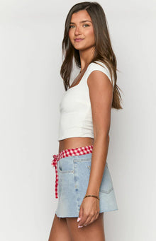 Sharnie Crop Top | White