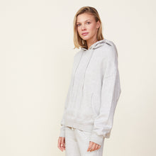 Fleece Slouchy Pullover Hoody | Women | Heather Grey