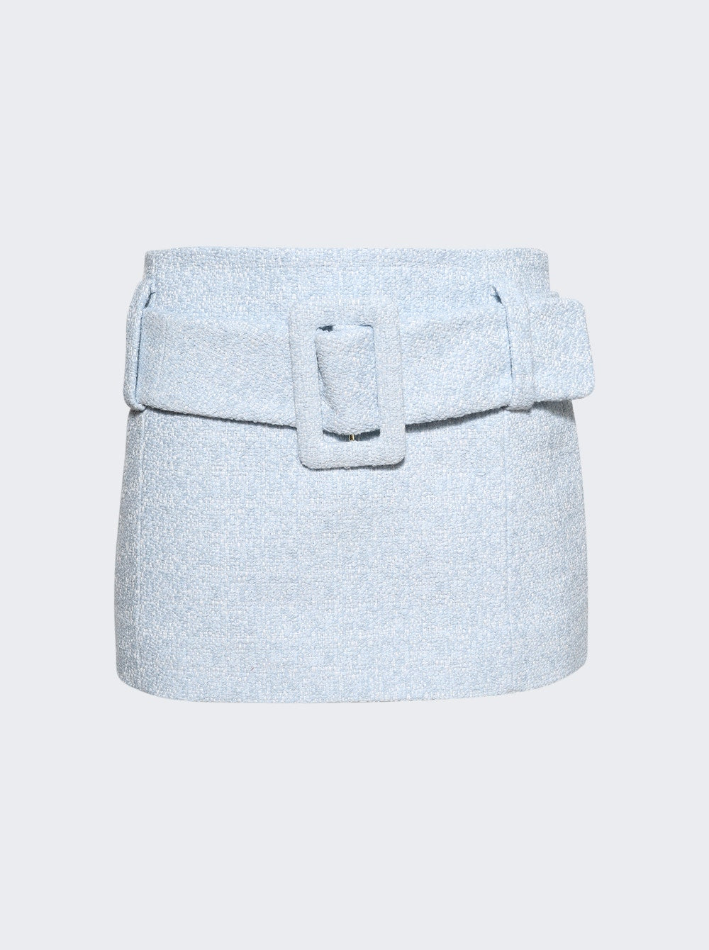 Women | Patou | Mini Belted Skirt Skylight Blue