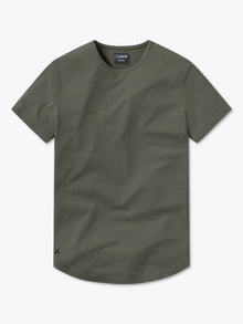 AO Curve-Hem Tee | Slate Signature-fit PYCA Pro