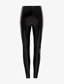 Faux Patent Leather Legging::Black::Main