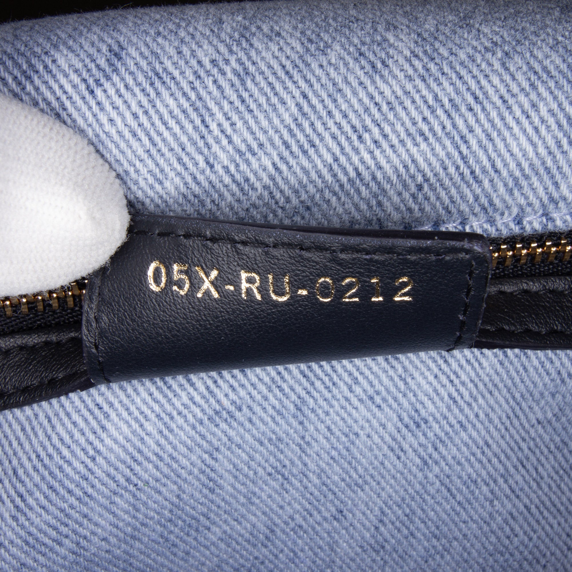 Dior | Pre-Owned Medium Denim Macrocannage Caro Bag | Blue/Denim