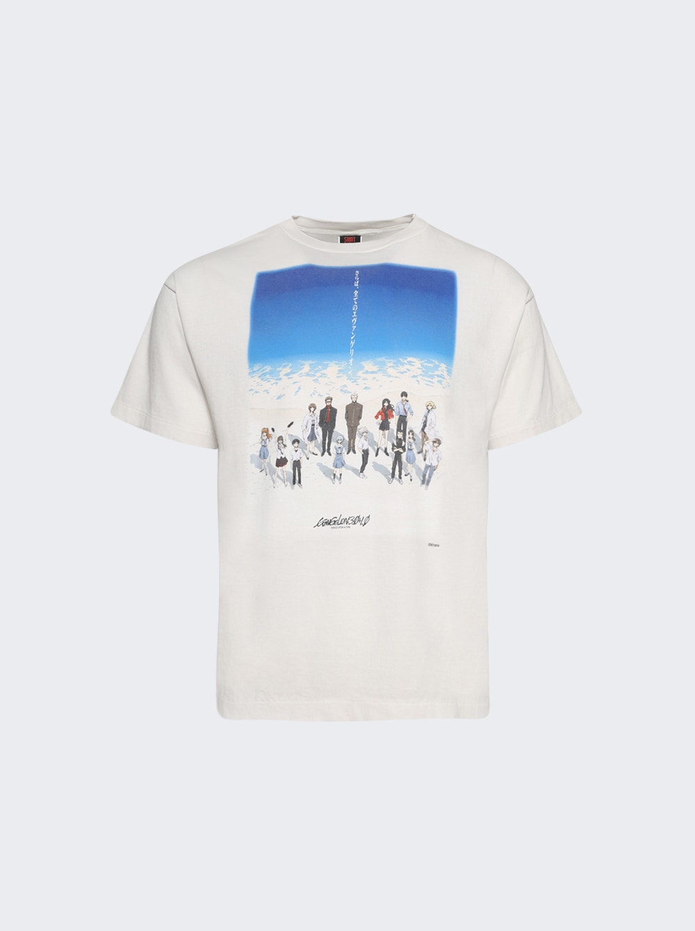 Men | Saint Mxxxxxx | Evangelion Short Sleeve Tee | White