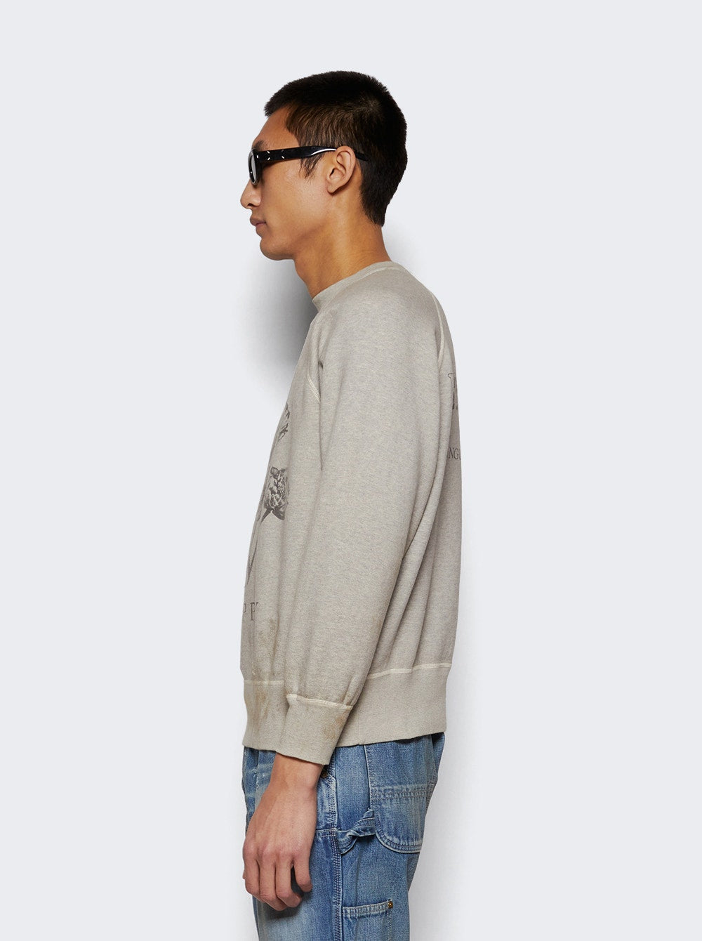 Men | Saint Mxxxxxx | Crewneck Sweatshirt | Grey