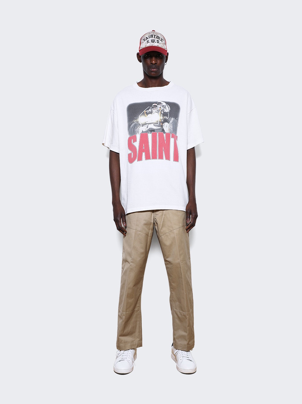 Men | Saint Mxxxxxx | Wide Pants Chino | Beige