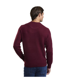 NOMAD | Men | Men's Cashmere Sweater | Merlot