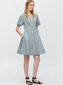 Sora Flared Dress | Blue Print