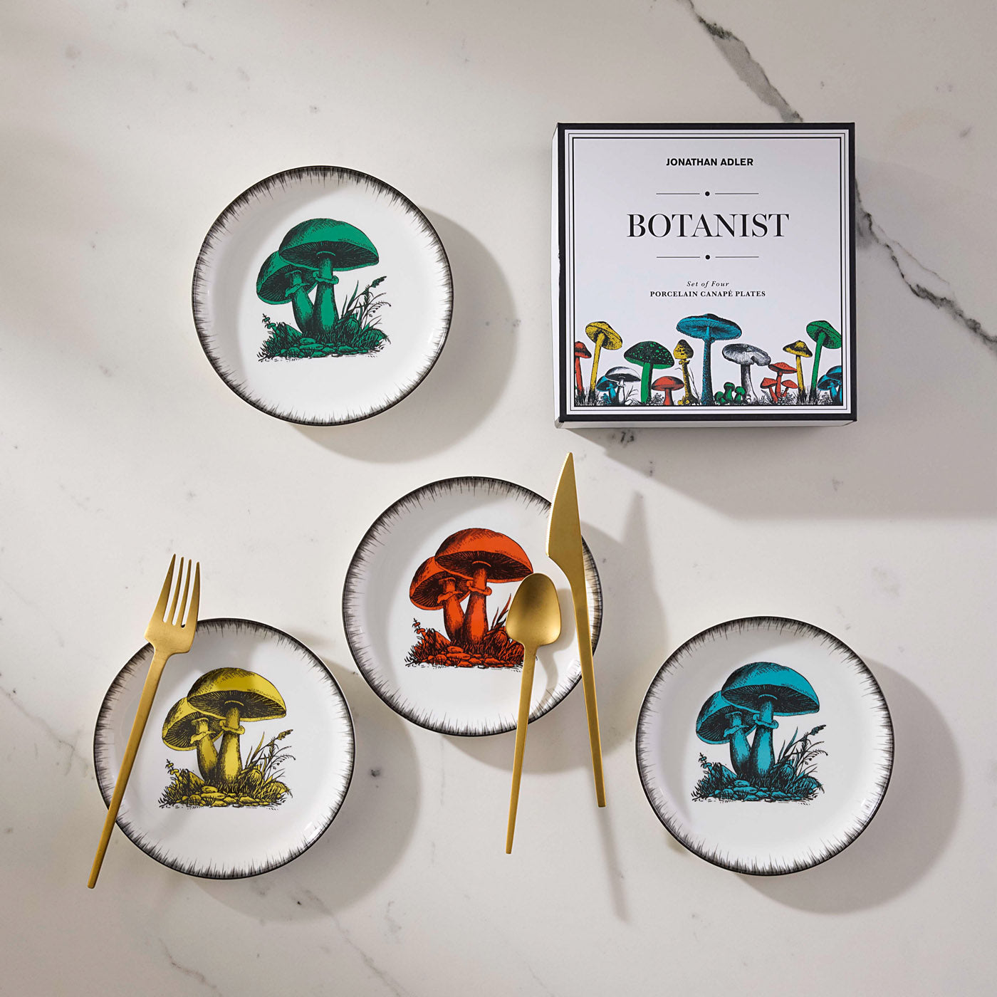 Botanist Small Plate Set | Multi