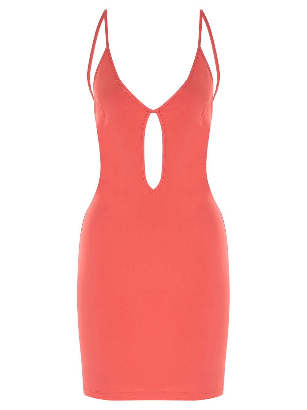Women | Zeynep Arcay | Key Hole Mini Dress | Pink