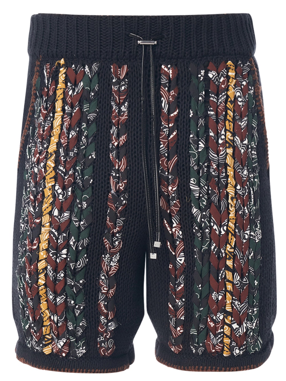 Men | Amiri | Braided Bandana Shorts | Black