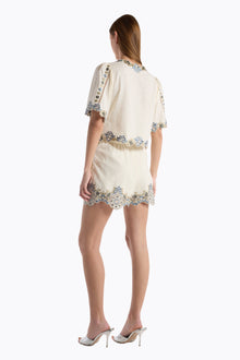 Brynn Top | Ivory Ginkgo