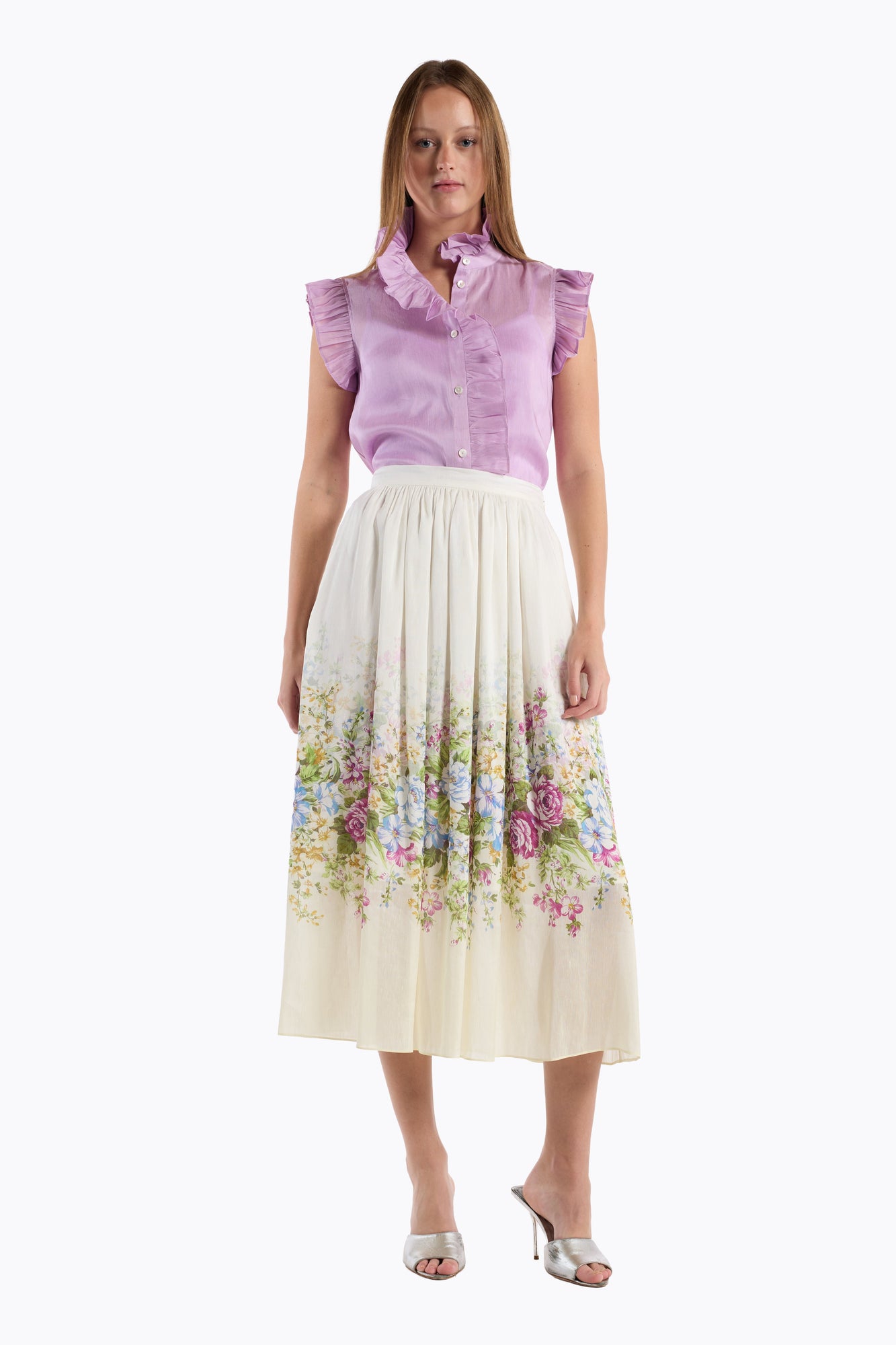 Katrina Skirt | Camellia Multi
