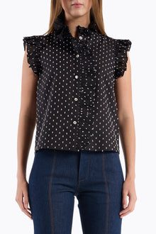 Marfa Top | Black White Dot