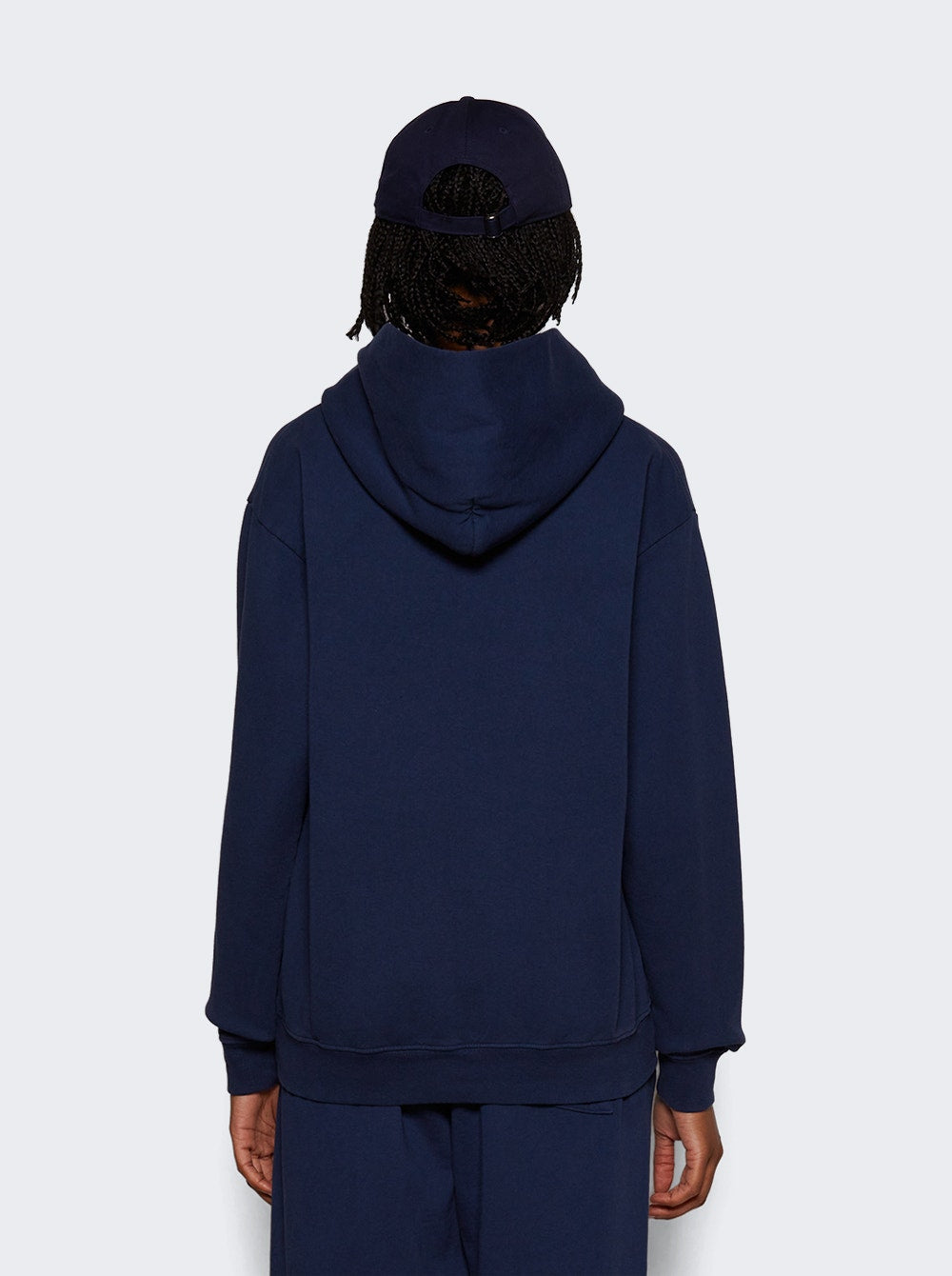 Women | Sporty & Rich | Usa Athletics Hoodie Navy And Red | Blue